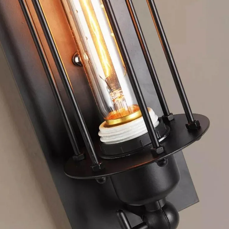 Vintage Industrial LED Wall Sconce Lamp