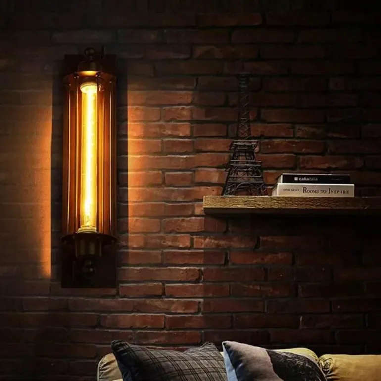 Vintage Industrial LED Wall Sconce Lamp