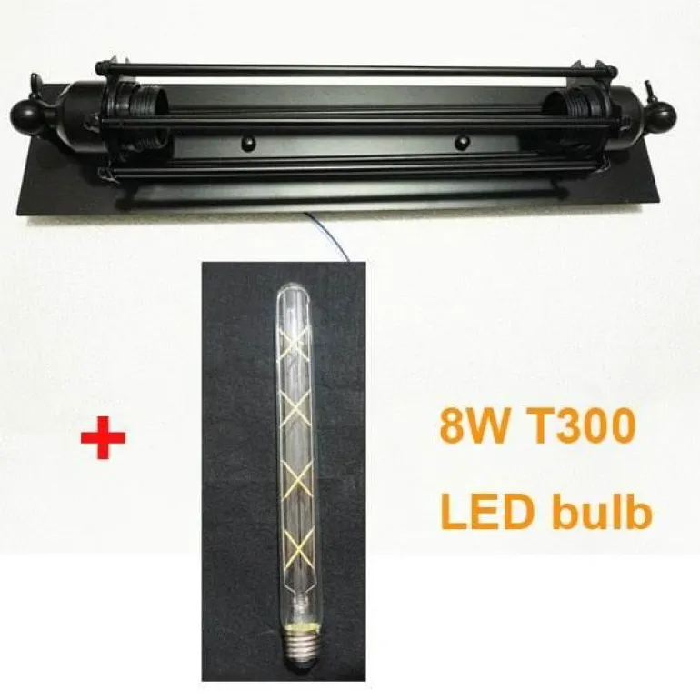 Vintage Industrial LED Wall Sconce Lamp