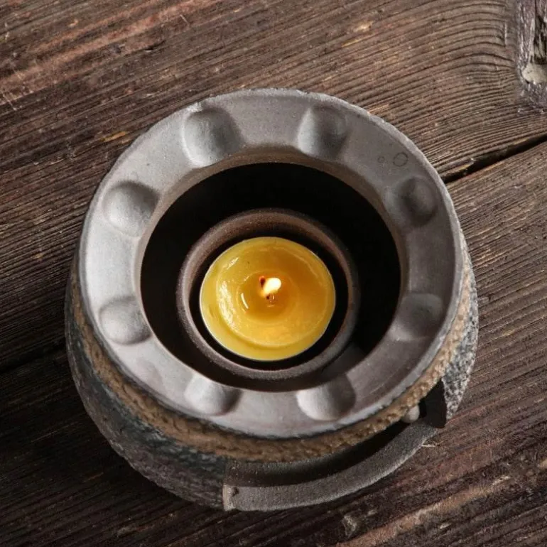 Vintage Keramik Teekannenwärmer - Retro Art Halter