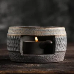 Vintage Keramik Teekannenwärmer - Retro Art Halter