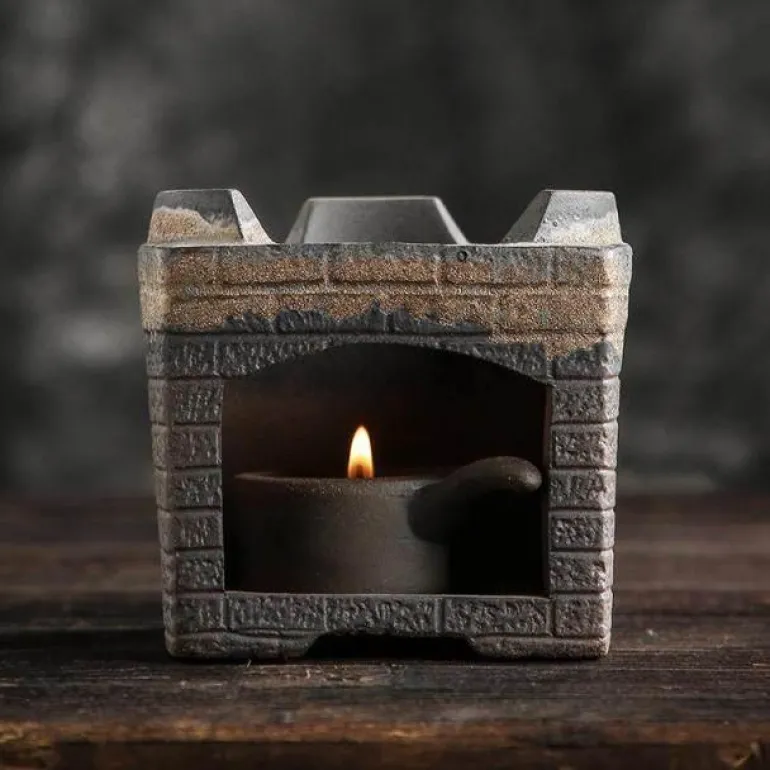 Vintage Keramik Teekannenwärmer - Retro Art Halter