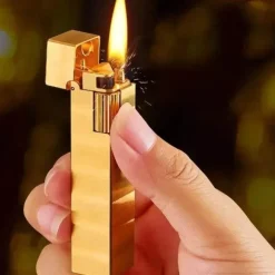 Vintage Kupfer Kerosin Feuerzeug - Handgemachtes Retro Flammenwerkzeug