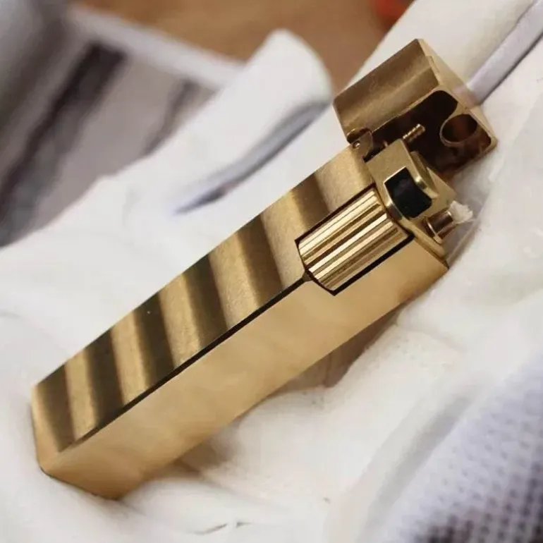 Vintage Kupfer Kerosin Feuerzeug - Handgemachtes Retro Flammenwerkzeug