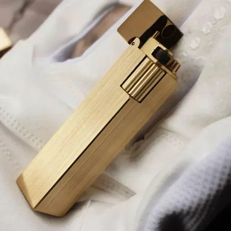 Vintage Kupfer Kerosin Feuerzeug - Handgemachtes Retro Flammenwerkzeug