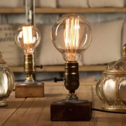 Vintage LED Filament Bulbs - Antique Decorative Home Lighting