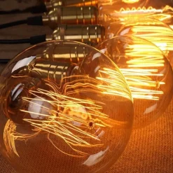 Vintage LED Filament Bulbs - Antique Decorative Home Lighting