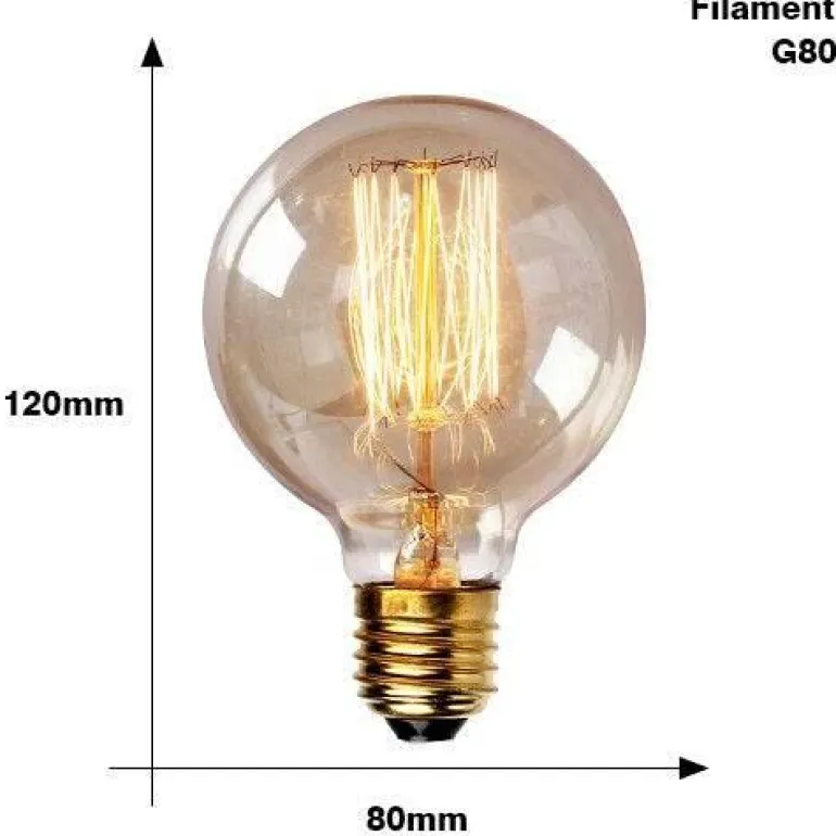 Vintage LED Filament Bulbs - Antique Decorative Home Lighting