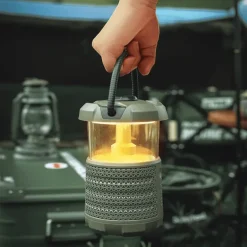 Vintage LED-Außenlautsprecherlampe - Gartenleuchte im Retro-Stil