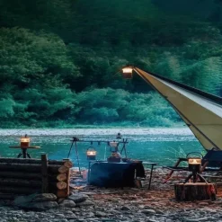 Vintage LED-Außenlautsprecherlampe - Gartenleuchte im Retro-Stil