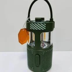 Vintage LED-Außenlautsprecherlampe - Gartenleuchte im Retro-Stil