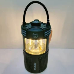 Vintage LED-Außenlautsprecherlampe - Gartenleuchte im Retro-Stil