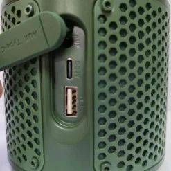 Vintage LED-Außenlautsprecherlampe - Gartenleuchte im Retro-Stil