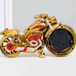 Vintage Motorrad Wecker - Retro Nachttischuhr