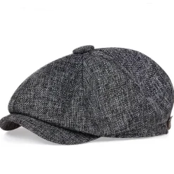Vintage Newsboy Cap – Klassische Schiebermütze für Damen und Herren