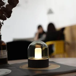 Vintage Pastell Nachtlampe - Retro Sanftes Leuchtlicht