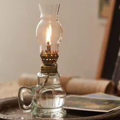 Vintage Petroleumlampe - Klassisches Öllichtdekor