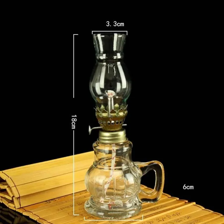 Vintage Petroleumlampe - Klassisches Öllichtdekor