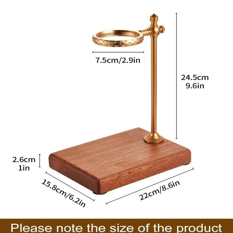 Vintage Pour Over Kaffeemaschinenständer - Verstellbares Tropfgestell