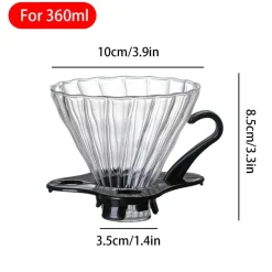 Vintage Pour Over Kaffeemaschinenständer - Verstellbares Tropfgestell