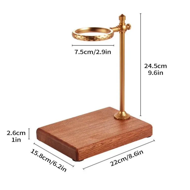 Vintage Pour Over Kaffeemaschinenständer - Verstellbares Tropfgestell