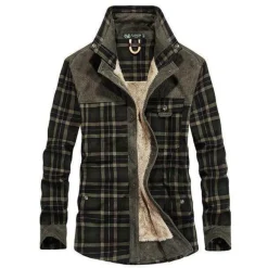 Vintage Samt Wintermantel - Große Größe Essential