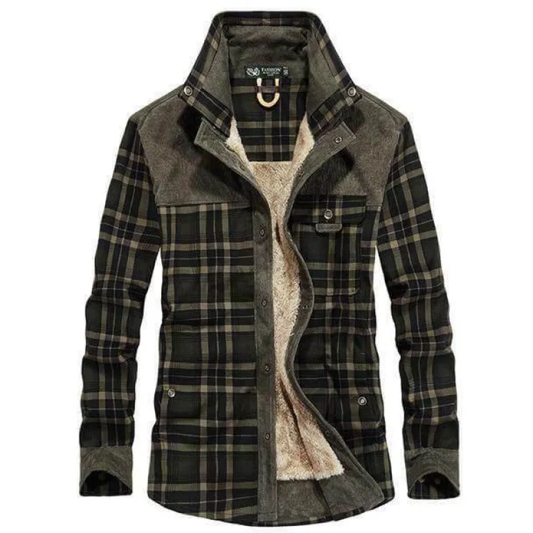 Vintage Samt Wintermantel - Große Größe Essential