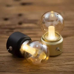 Vintage Table Lamp - Retro Bulb Lighting Decor