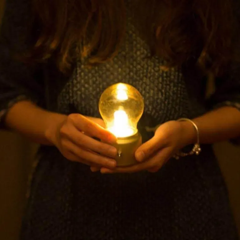 Vintage Table Lamp - Retro Bulb Lighting Decor