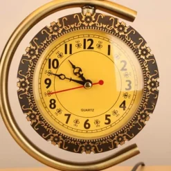 Vintage Uhrlampe - Retro Schreibtischlampe