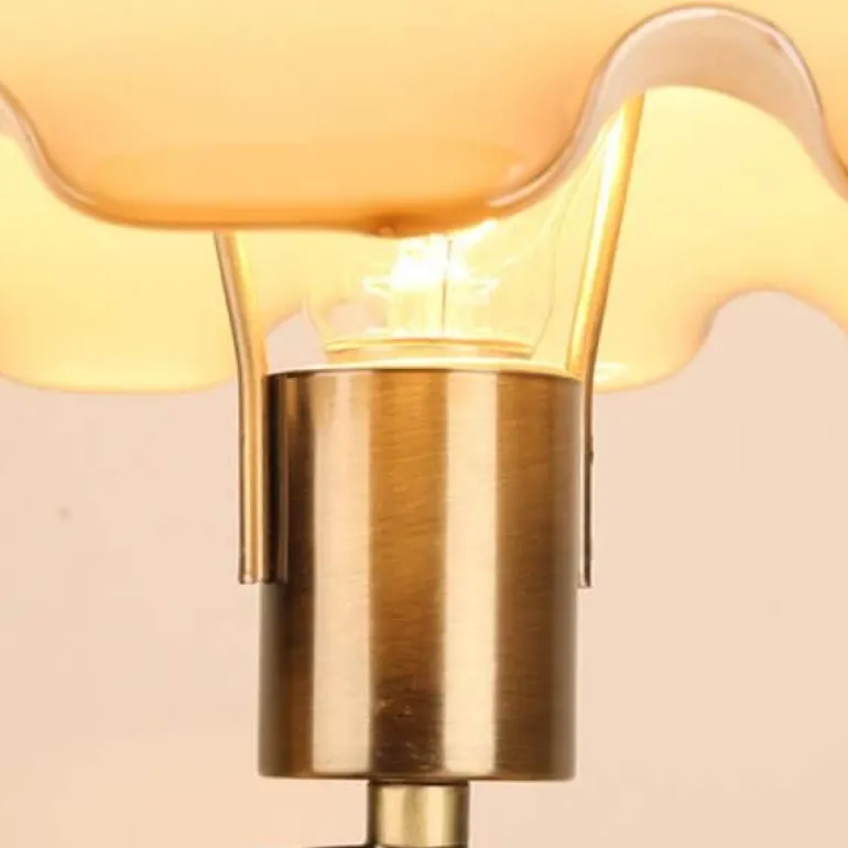 Vintage Uhrlampe - Retro Schreibtischlampe