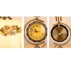 Vintage Uhrlampe - Retro Schreibtischlampe