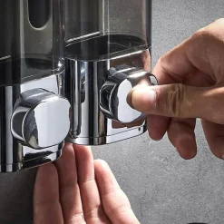 Vintage Wandmontierter Flüssigkeitsspender - Transparenter Getränkespender