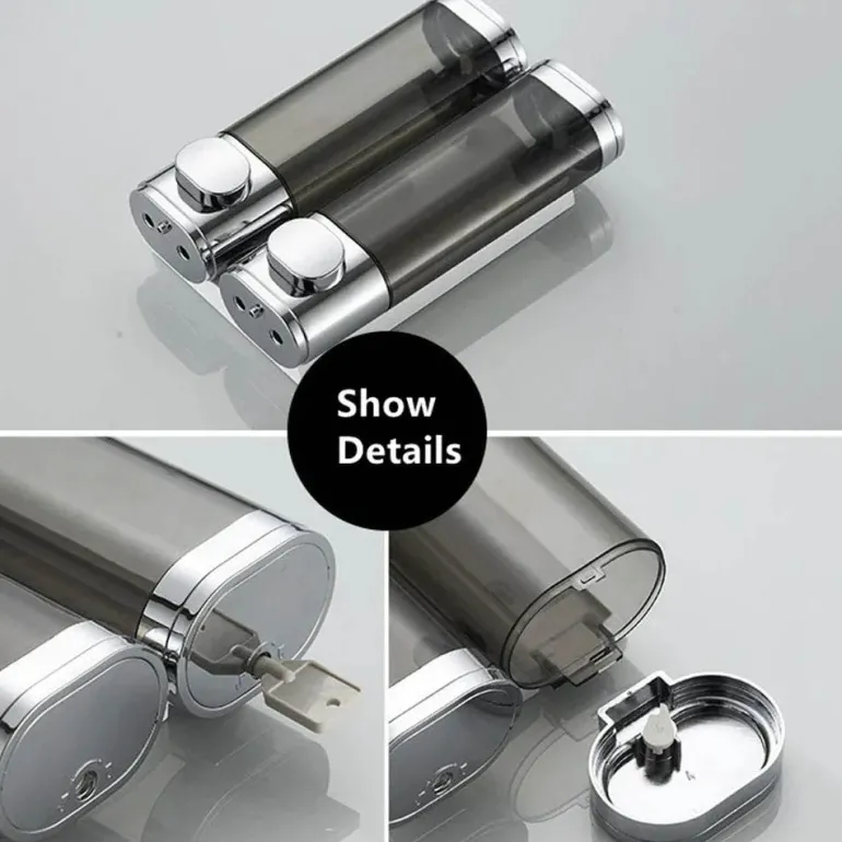 Vintage Wandmontierter Flüssigkeitsspender - Transparenter Getränkespender