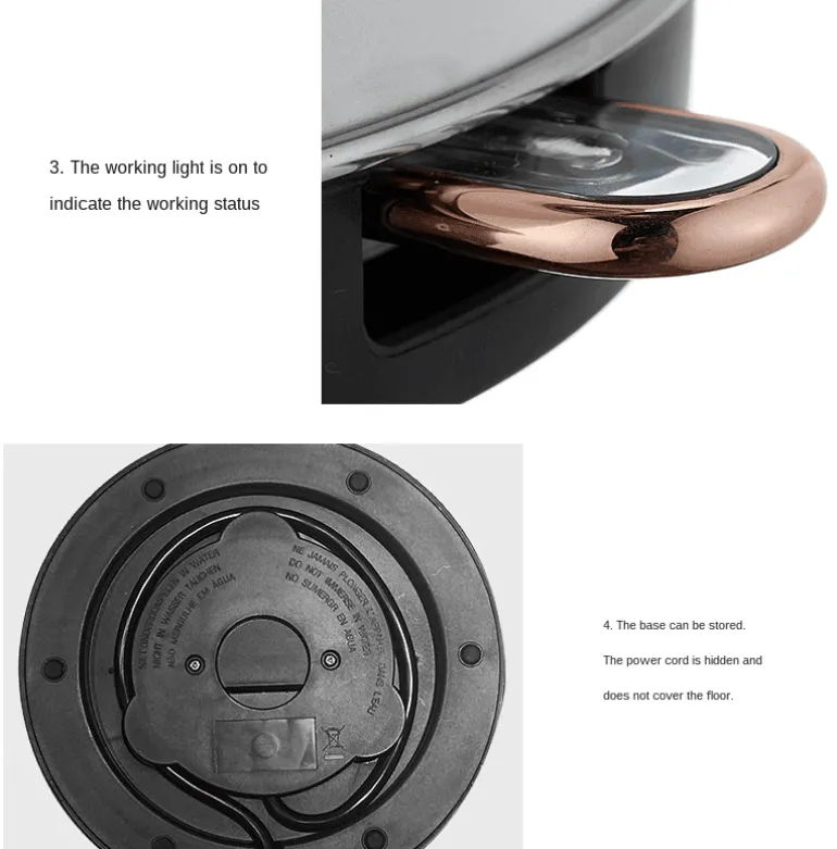 Vintage Wasserkocher Thermometer - Automatischer Wasserkocher