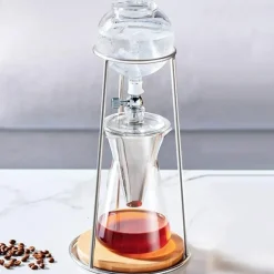 Vintage Wiederverwendbare Filterkaffeekanne - Art Glass Brew Carafe