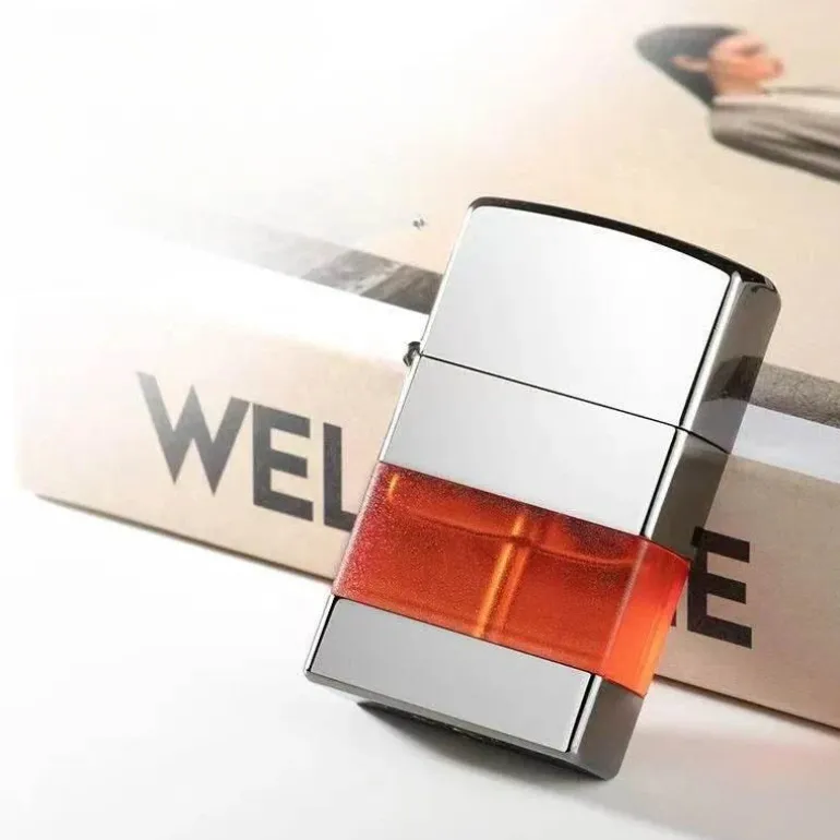 Vintage-Gasfeuerzeug – langlebiges klassisches Metalldesign