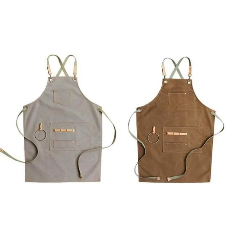 Vintage-Kochschürze aus Leder – Professionelle Kochschürze für Köche