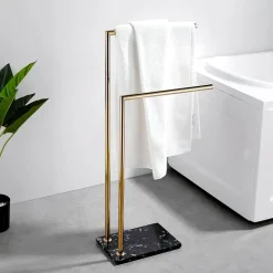 Vivian Towel Rack - Stylish Bathroom Organizer