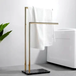 Vivian Towel Rack - Stylish Bathroom Organizer