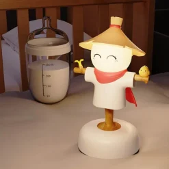 Vogelscheuchen-Nachtlicht - Halloween-Herbstdekor