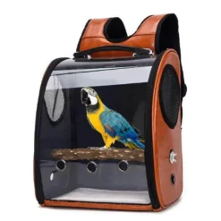 Vogeltransportrucksack – Raumkapsel-Reisekäfig für Heimvögel