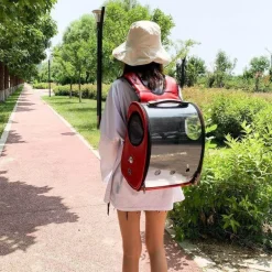 Vogeltransportrucksack – Raumkapsel-Reisekäfig für Heimvögel