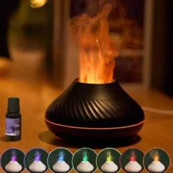 Volcano USB-Luftbefeuchterlampe – Leuchtendes Design