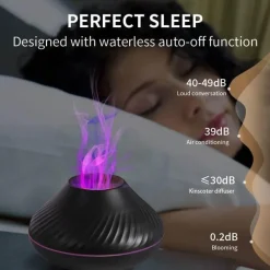 Volcano USB-Luftbefeuchterlampe – Leuchtendes Design