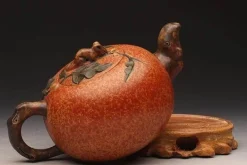 Vollständig handgefertigte authentische thailändische Vintage-Teekanne