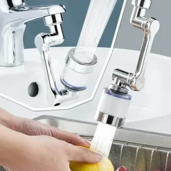 Vollständig rotierender Roboterarm, wassersparender Wasserhahn-Extender