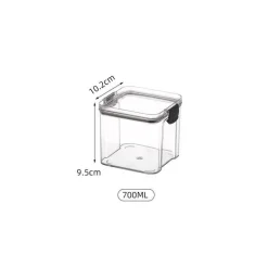 Vorratsgläser mit Deckel – Küchen-Vorratsdosen-Organizer für Müsli und Gewürze