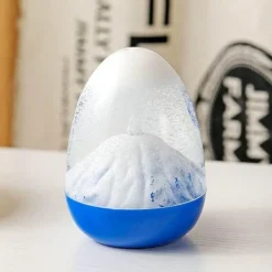 Vulkanausbruch-Timer – Dekorative Flüssigkeits-Sanduhr