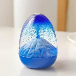 Vulkanausbruch-Timer – Dekorative Flüssigkeits-Sanduhr